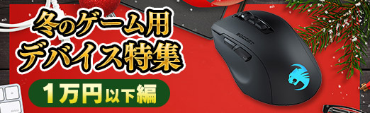 画像ギャラリー No.001のサムネイル画像 / 【PR】令和初のクリスマスプレゼントにオススメ！ 「冬のゲーム用デバイス特集」1万円以下編