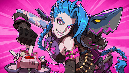 画像ギャラリー No.002のサムネイル画像 / 「LoL」の世界が舞台の2vs.2格闘ゲーム「2XKO」のゲームプレイトレイラー公開。ジンクスがド派手に立ち回る