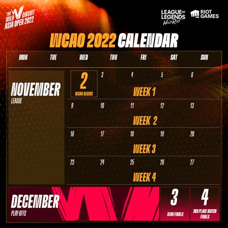 画像ギャラリー No.003のサムネイル画像 / 「LoL:ワイルドリフト」,「Wild Circuit Asia Open 2022」の本戦に出場する14チームが決定