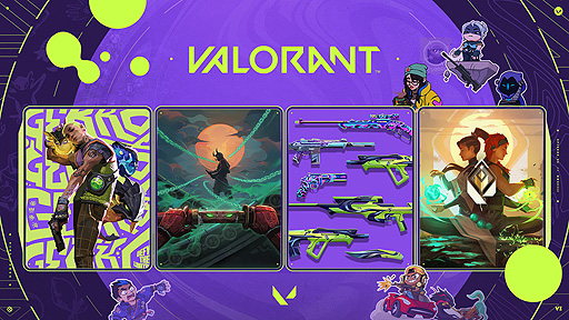 画像ギャラリー No.002のサムネイル画像 / 「VALORANT」，新エージェント・ゲッコー追加，スキンシリーズ“オニ”再登場を含む“EPISODE 6 ACT II”スタート