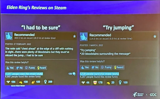 画像ギャラリー No.004のサムネイル画像 / ［GDC 2025］プレイテストから真の洞察を得る5つのヒント――Tencentのリサーチチームが語る，効果的なフィードバックの見分け方