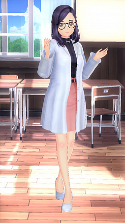 画像ギャラリー No.006のサムネイル画像 / 「LoveR Kiss」の追加要素を紹介。制服姿に妄想が膨らむ冴稀陽茉利先生や新たな可能性を見いだせるペアフォトセッションなど