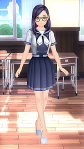 画像ギャラリー No.008のサムネイル画像 / 「LoveR Kiss」の追加要素を紹介。制服姿に妄想が膨らむ冴稀陽茉利先生や新たな可能性を見いだせるペアフォトセッションなど