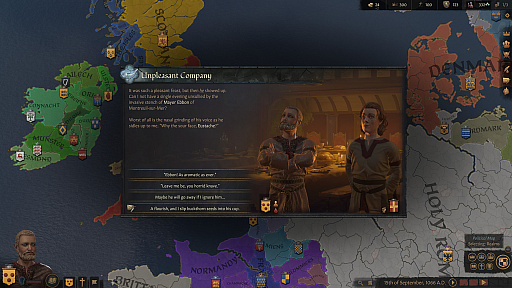 画像ギャラリー No.003のサムネイル画像 / 新作ストラテジー「Crusader Kings III」の制作が発表。発売は2020年を予定。また,前作「Crusader Kings II」はSteamで無料配信中