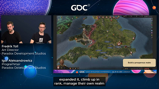 画像ギャラリー No.007のサムネイル画像 / ［GDC 2021］「Crusader Kings III」の“遺伝”システムとキャラクターグラフィックスの自動生成について，技術とアートの両面から解説