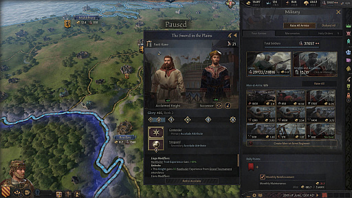 画像ギャラリー No.003のサムネイル画像 / Steamでセールが行われている「Crusader Kings III」に,最新DLC「Tours & Tournaments」登場。フリーウィークエンドも実施中