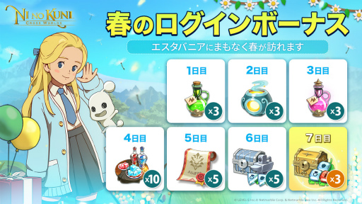 画像ギャラリー No.003のサムネイル画像 / 「二ノ国: Cross Worlds」,春の到来を記念した新コスチュームや新イベントを追加