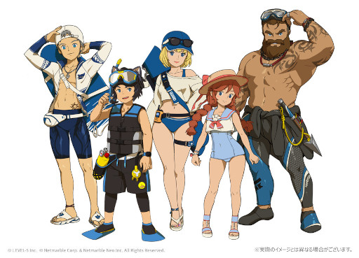 画像ギャラリー No.003のサムネイル画像 / 「二ノ国: Cross Worlds」,“ホットサマーイベント”を開催中。新水着コスチュームが登場