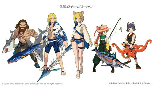画像ギャラリー No.003のサムネイル画像 / 「二ノ国:Cross Worlds」1.5周年アップデート第2弾,新要素「武器コスチューム」登場&クリスマスイベント開催中