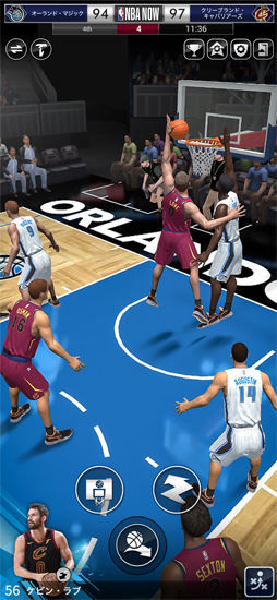 NBA NOW:モバイルバスケットボールゲーム