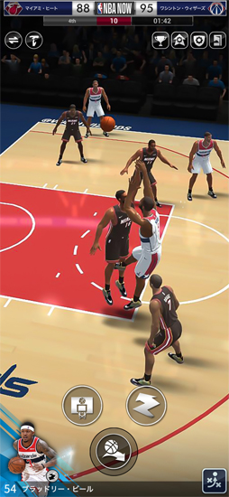 NBA NOW:モバイルバスケットボールゲーム