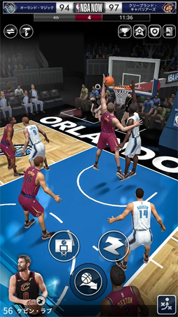 NBA NOW:モバイルバスケットボールゲーム