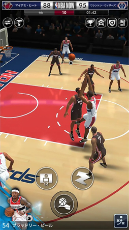 NBA NOW:モバイルバスケットボールゲーム
