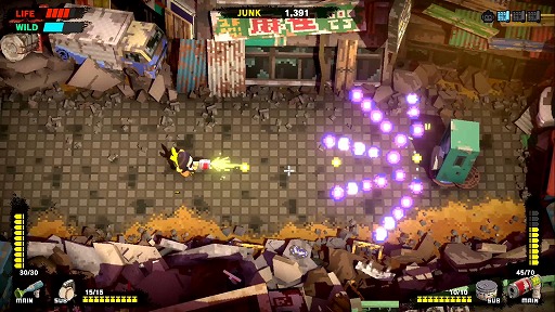 画像ギャラリー No.012のサムネイル画像 / サルと家電ロボットが世紀末の日本で大バトル！　「MONKEY BARRELS」プレイレポート