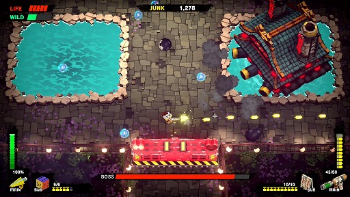 画像ギャラリー No.019のサムネイル画像 / サルと家電ロボットが世紀末の日本で大バトル！　「MONKEY BARRELS」プレイレポート
