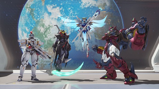画像ギャラリー No.002のサムネイル画像 / ［インタビュー］「オーバーウォッチ 2」×「新機動戦記ガンダムW」コラボ，明日開幕。北米人気も高いウイングとのコラボに，開発チーム大興奮