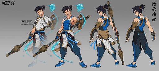 画像ギャラリー No.010のサムネイル画像 / ［インタビュー］「オーバーウォッチ 2」新サポート「ウーヤン」は水を操る中国武術家。親の夢と期待の重圧をテーマに描く