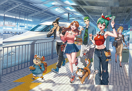 画像ギャラリー No.005のサムネイル画像 / 「オーバーウォッチ」とJR東海が7月17日よりコラボ。スマホ用壁紙がランダムでもらえるクイズや，グッズの販売などを実施
