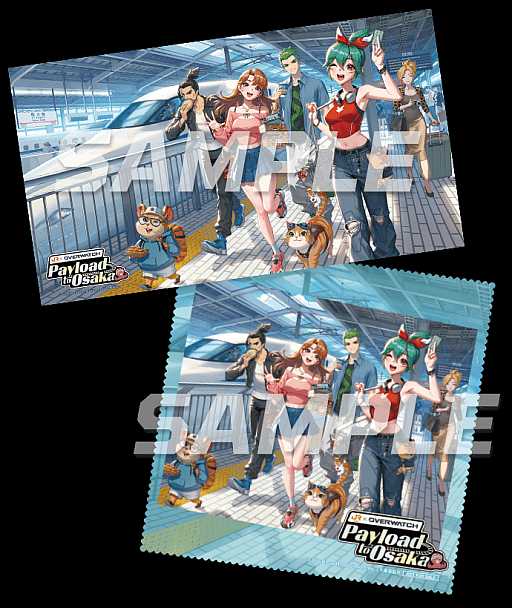 画像ギャラリー No.006のサムネイル画像 / 「オーバーウォッチ」とJR東海が7月17日よりコラボ。スマホ用壁紙がランダムでもらえるクイズや，グッズの販売などを実施