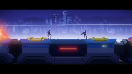 画像ギャラリー No.003のサムネイル画像 / 「オーバーウォッチ」，ハシモト組最凶の幹部の新ヒーロー「シオン」を発表。真っ赤なバイクにネオン輝く街並みで，サイバーパンク感満載のトレイラーを公開