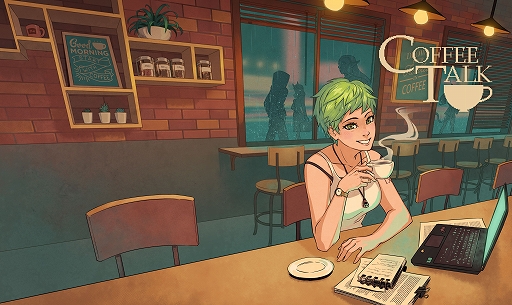 画像ギャラリー No.001のサムネイル画像 / 喫茶店のマスターとして異種族との交流が楽しめるADV「コーヒートーク」の開発者＆日本語翻訳者のコメントが公開