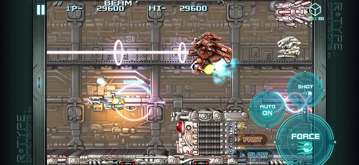 画像ギャラリー No.006のサムネイル画像 / 「R-Type Dimensions EX」がiOS向けにリリース。3Dグラフィックスへの対応など,大幅にアップグレードされた「R-TYPE」「R-TYPE II」を楽しめる