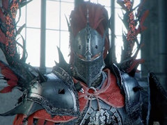 「紅の砂漠」の最新デモをプレイ。大勢の人々が入り乱れる戦場を舞台とした戦いとドラマ，手強い黒熊団戦を体験してきた［gamescom］