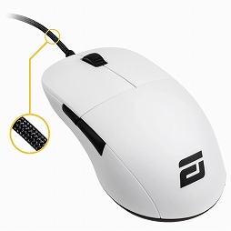 画像ギャラリー No.001のサムネイル画像 / ENDGAME GEAR，重さ約70gのマウス「XM1」に布巻ケーブルモデルを追加