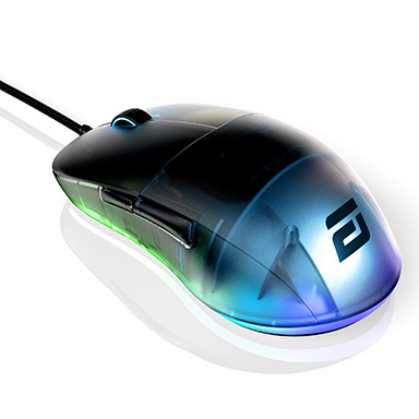 画像ギャラリー No.002のサムネイル画像 / ENDGAME GEARからシースルーで内部LEDが透けて見えるマウスが発売に