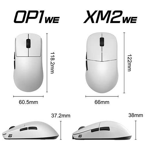 画像ギャラリー No.005のサムネイル画像 / つかみ持ち特化のEndgame Gear製小型ワイヤレスマウスが国内発売