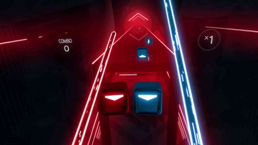 画像ギャラリー No.003のサムネイル画像 / アーケード版「Beat Saber」が11月16日より那須ハイランドパークで稼働開始。大型VR筐体に対応したリズムゲーム