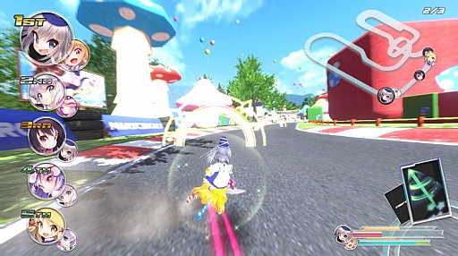 画像ギャラリー No.001のサムネイル画像 / 東方プロジェクトのレースゲーム「幻走スカイドリフト」がPS4向けに本日配信。サウンドトラックが当たるTwitterキャンペーンも実施