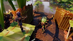 画像ギャラリー No.003のサムネイル画像 / 「Grounded」のローンチトレイラーが公開。小さくなった子どもたちが,葉っぱや枝を駆使して生き延びるサバイバルアドベンチャー