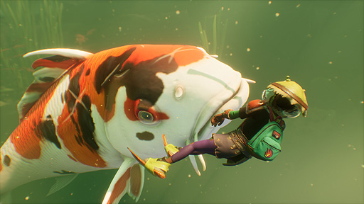 画像ギャラリー No.003のサムネイル画像 / 裏庭サバイバルADV「Grounded」,Xbox Series Xへの最適化を含む最新アップデート「The Koi Pond」がリリース