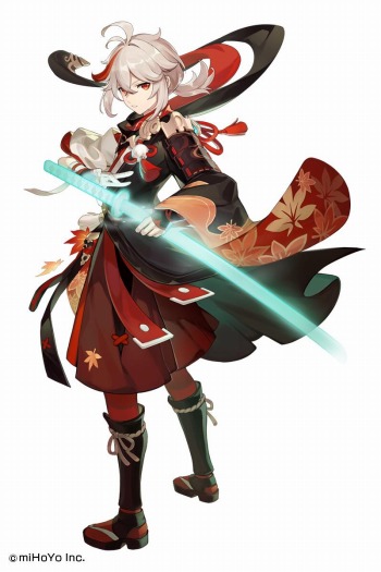 画像ギャラリー No.002のサムネイル画像 / 「原神」に新★5キャラクター“風波流浪の紅葉・楓原万葉(風)”が登場