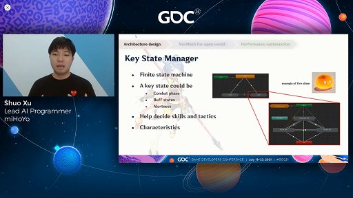 画像ギャラリー No.004のサムネイル画像 / ［GDC 2021］「原神」は広大なマップでどのようにNPCのAIを管理しているのか