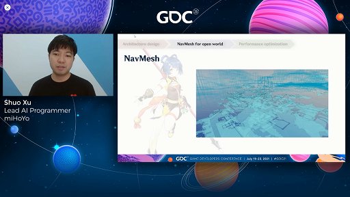 画像ギャラリー No.006のサムネイル画像 / ［GDC 2021］「原神」は広大なマップでどのようにNPCのAIを管理しているのか