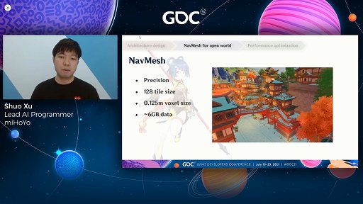 画像ギャラリー No.007のサムネイル画像 / ［GDC 2021］「原神」は広大なマップでどのようにNPCのAIを管理しているのか