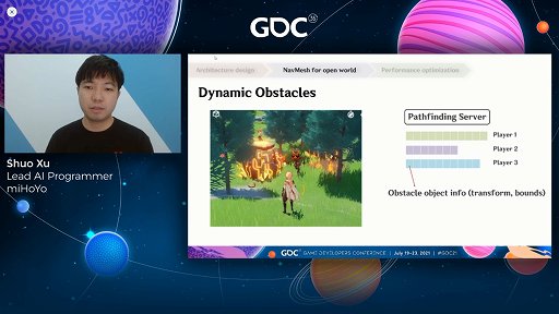 画像ギャラリー No.009のサムネイル画像 / ［GDC 2021］「原神」は広大なマップでどのようにNPCのAIを管理しているのか