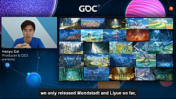 画像ギャラリー No.005のサムネイル画像 / ［GDC 2021］「原神」の魅力的なキャラクターと背景グラフィックスはどのように生まれたのか。miHoYoのCEO自ら解説