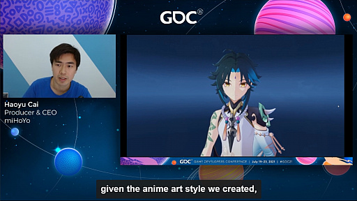 画像ギャラリー No.010のサムネイル画像 / ［GDC 2021］「原神」の魅力的なキャラクターと背景グラフィックスはどのように生まれたのか。miHoYoのCEO自ら解説