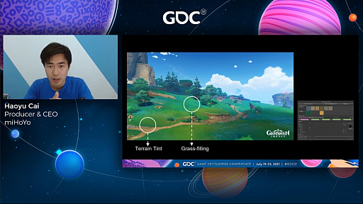画像ギャラリー No.020のサムネイル画像 / ［GDC 2021］「原神」の魅力的なキャラクターと背景グラフィックスはどのように生まれたのか。miHoYoのCEO自ら解説