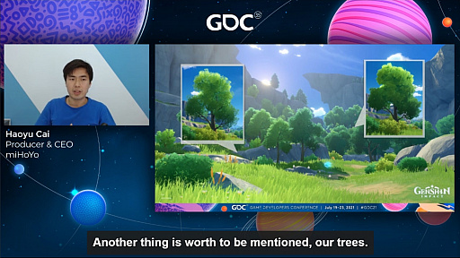 画像ギャラリー No.022のサムネイル画像 / ［GDC 2021］「原神」の魅力的なキャラクターと背景グラフィックスはどのように生まれたのか。miHoYoのCEO自ら解説