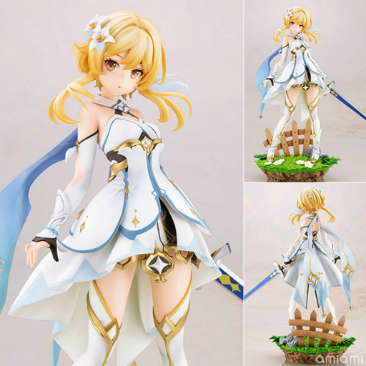 画像ギャラリー No.003のサムネイル画像 / 「原神」蛍&空の1/7フィギュアが,あみあみで予約受付中。全高約255mm〜270mmの主人公’s