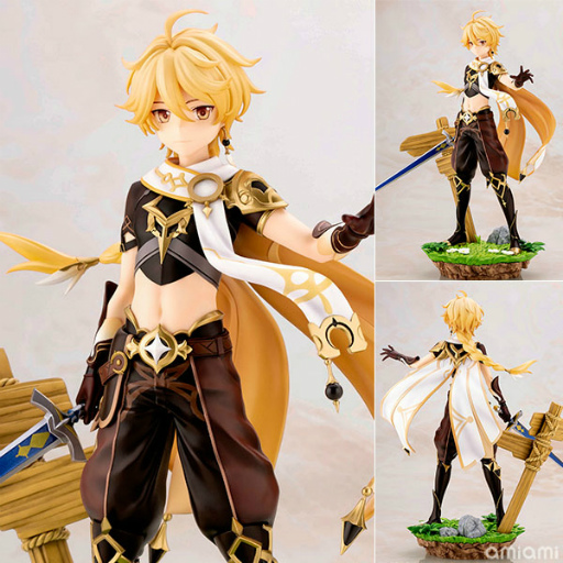 画像ギャラリー No.012のサムネイル画像 / 「原神」蛍&空の1/7フィギュアが,あみあみで予約受付中。全高約255mm〜270mmの主人公’s