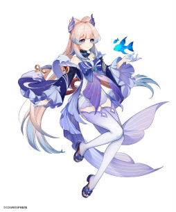 画像ギャラリー No.007のサムネイル画像 / 「原神」★5 甘雨(氷)&珊瑚宮心海(水)などがイベント祈願に登場。★5 アモスの弓,不滅の月華の出現率も大幅UP