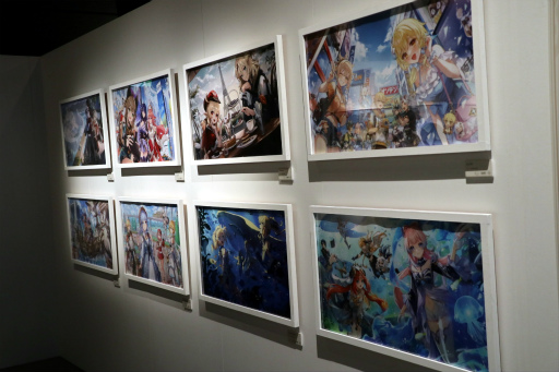 画像ギャラリー No.022のサムネイル画像 / 「原神」のゲームアート展覧会「テイワットでの果てなき冒険の旅・フォンテーヌ編」本日開幕。東京会場で行われた内覧会をレポート