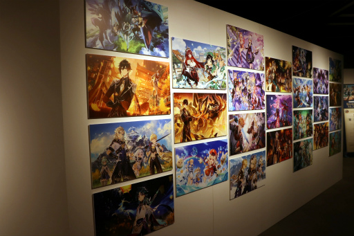 画像ギャラリー No.032のサムネイル画像 / 「原神」のゲームアート展覧会「テイワットでの果てなき冒険の旅・フォンテーヌ編」本日開幕。東京会場で行われた内覧会をレポート