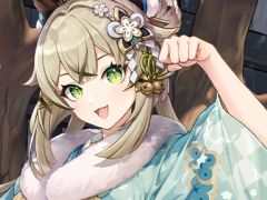 「原神」×日本郵便，綺良々の描き下ろしイラストを使ったオリジナルグッズを発売中。9局の郵便局に屋外広告も掲出