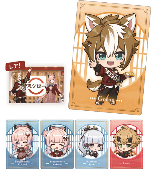 画像ギャラリー No.008のサムネイル画像 / 「原神」スシロー，京樽，回転寿司みさきとのコラボキャンペーンを2月21日より実施。ゲームの世界を体験できる特別仕様の店舗も登場